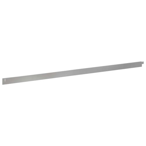 Ограда за трева 20 pcs 102 x 4 x 4 см Стомана Сребристо