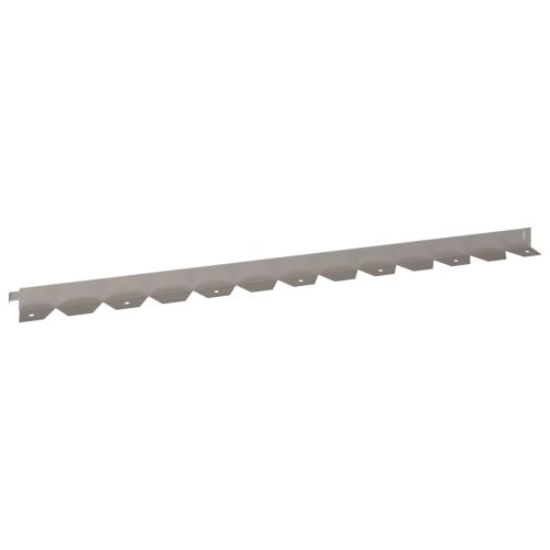 Ограда за трева 50 pcs 102 x 4 x 4 см Стомана Ръждясало