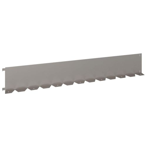 Ограда за трева 30 pcs 102 x 15 x 4 см Стомана Ръждясало