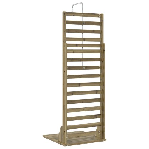 Външен душ 225 cm Натурално