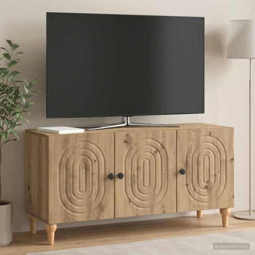 ТВ шкаф Дъб артизан 99 x 34,5 x 50 см Инженерна дървесина