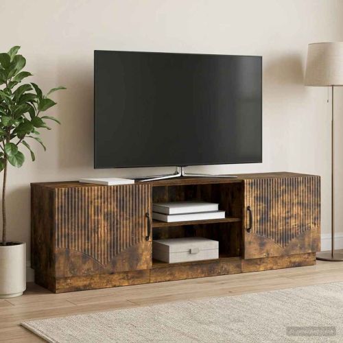 ТВ шкаф Опушен дъб 150 x 31 x 47 см Инженерна дървесина