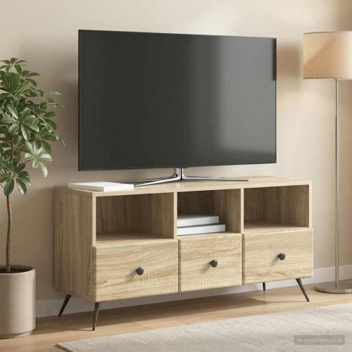 ТВ шкаф Дъб сонома 102 x 34,5 x 50 см Инженерна дървесина