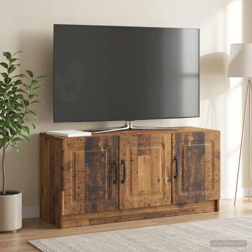 ТВ шкаф Старо дърво 99 x 34,5 x 47 см Инженерна дървесина