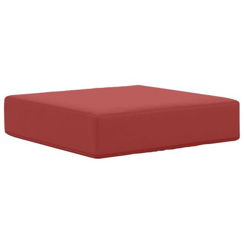 Възглавница за открито седалка виненочервен 40 x 40 x 8 см