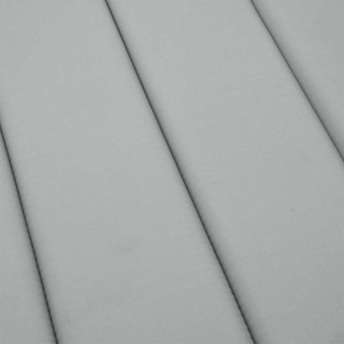 Шалте за шезлонг, меланж светлосиво, 186x58x4 см, плат