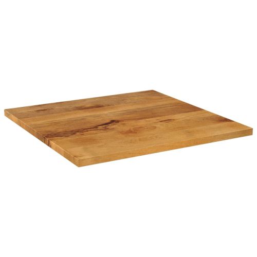 Плот за маса 80x80x2,5 см квадратен манго масив