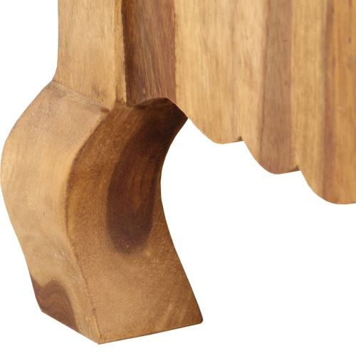 ТВ шкаф, 115x30x42 cм, дърво масив