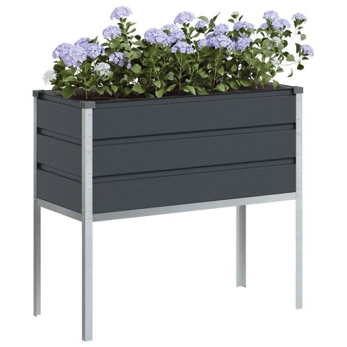 Кашпа Антрацит 100 x 45 x 90 см Галванизирана стомана