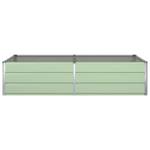Кашпа Пастелно зелено 195 x 100 x 45 см Галванизирана стомана