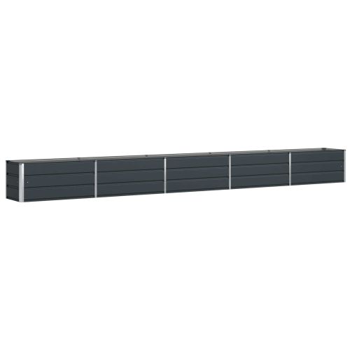 Кашпа Антрацит 480 x 50 x 45 см Галванизирана стомана