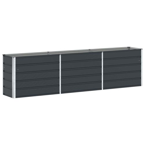 Кашпа Антрацит 290 x 50 x 75 см Галванизирана стомана
