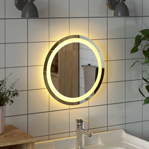 LED огледало за баня 40 см кръгло