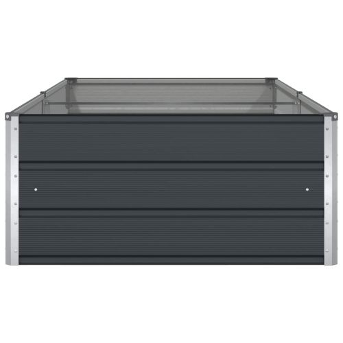 Кашпа Антрацит 195 x 100 x 45 см Галванизирана стомана