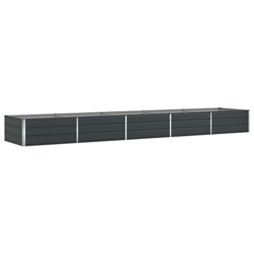 Кашпа Антрацит 480 x 100 x 45 см Галванизирана стомана