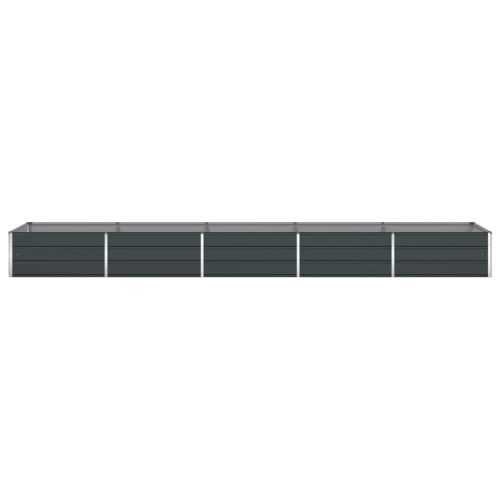 Кашпа Антрацит 480 x 100 x 45 см Галванизирана стомана