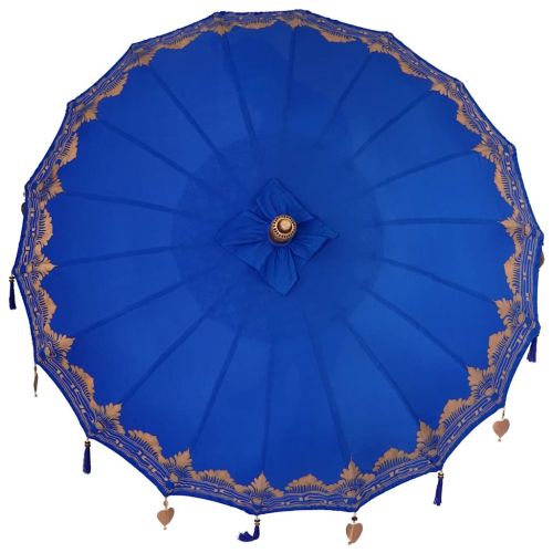 Балийски Парасол Синьо 185 x 185 x 260 см