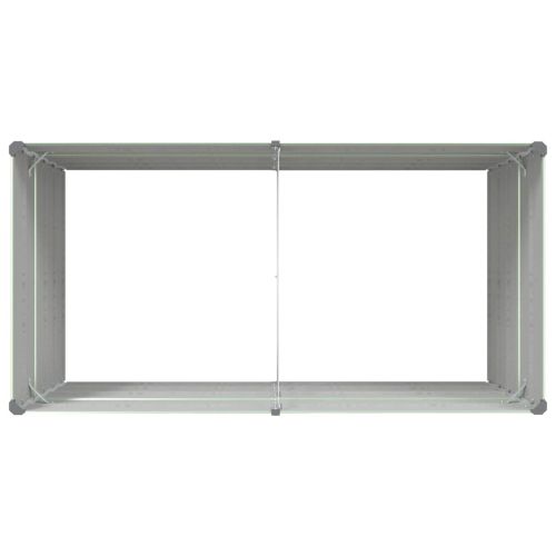 Кашпа Пастелно зелено 195 x 100 x 75 см Галванизирана стомана