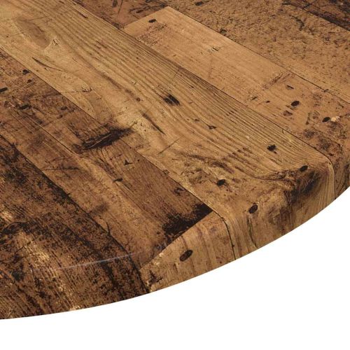 Топ за маса Старо дърво Ø 40 x 1,5 cm Инженерно дърво