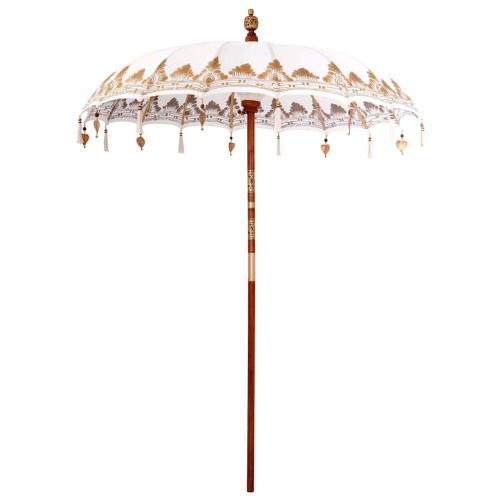 Балийски Парасол Крем 185 x 185 x 260 см