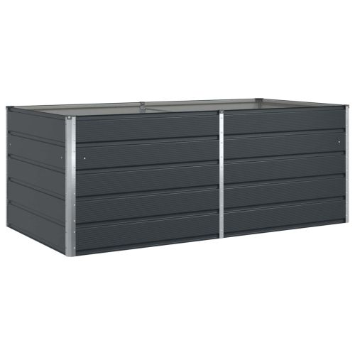 Кашпа Антрацит 195 x 100 x 75 см Галванизирана стомана