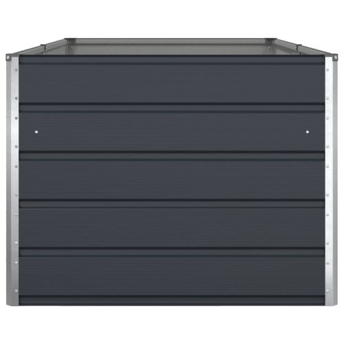 Кашпа Антрацит 195 x 100 x 75 см Галванизирана стомана