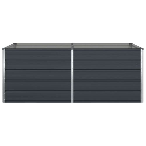 Кашпа Антрацит 195 x 100 x 75 см Галванизирана стомана