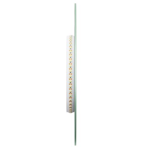 LED огледало за баня, 60x25 см, овално