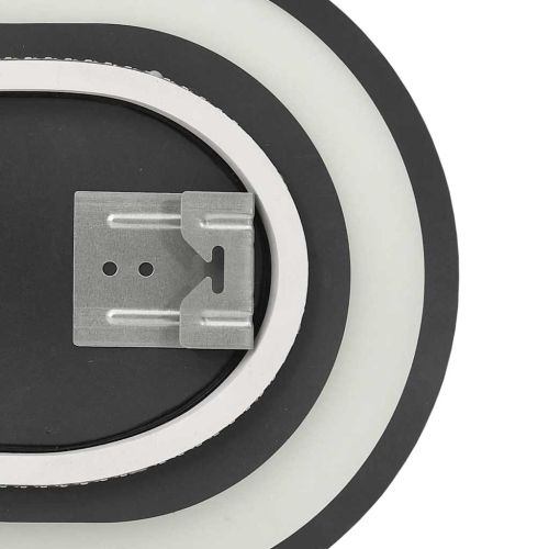 LED огледало за баня, 60x25 см, овално