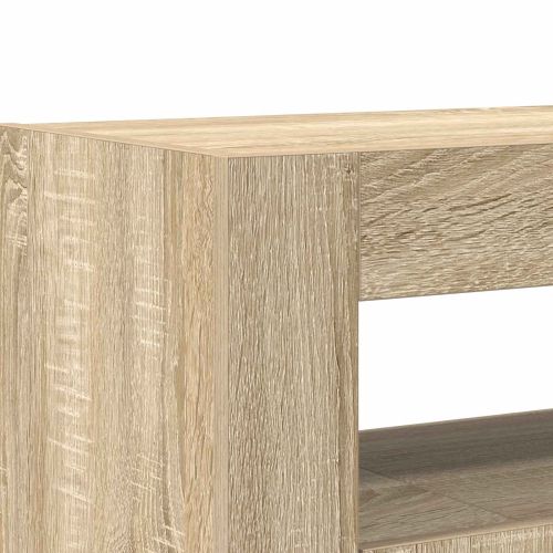 Служебен шкаф Сонома дъб 116 x 30 x 75 см Инженерно дърво
