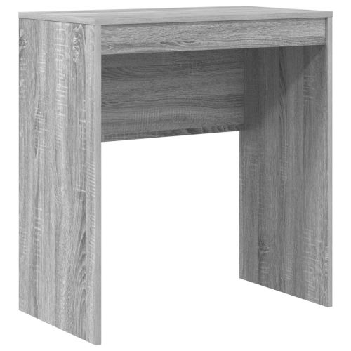 Бюро с чекмедже с рафт със съхранение 2 pcs Сив Сонома
