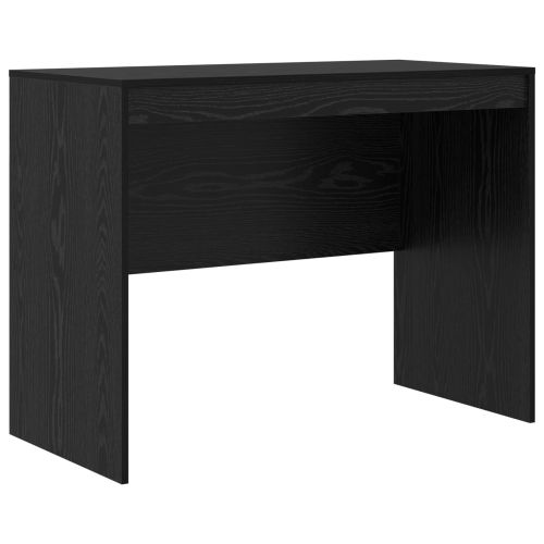 Бюро с чекмедже 2 pcs Черния дъб