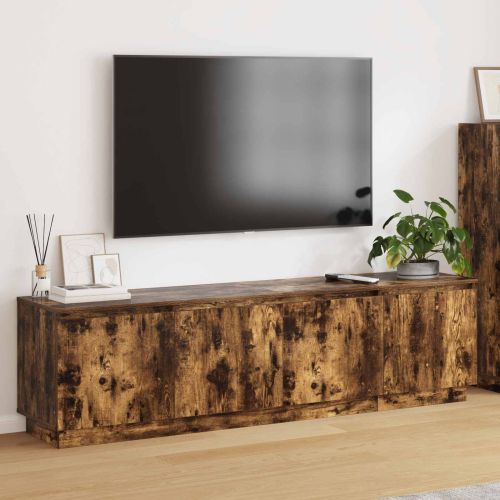 ТВ шкаф Димян дъб 180 x 38 x 49 см Инженерно дърво
