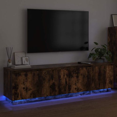 ТВ шкаф Димян дъб 180 x 38 x 49 см Инженерно дърво