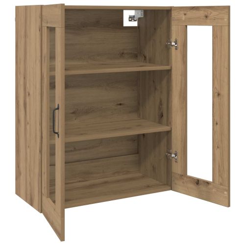 Стенни шкафове 2 pcs дъб артизан 69,5 x 34 x 90 см