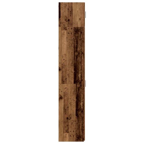Служебен шкаф 2 pcs Старо дърво 50 x 41 x 225 см