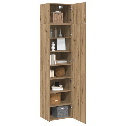 Служебен шкаф 2 pcs Дъб 50 x 41 x 225 см