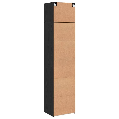Служебен шкаф 2 pcs Черния дъб 50 x 41 x 225 см
