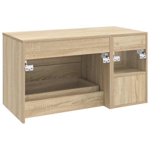 Комплект мебели за баня 2 pcs Дъб сонома Инженерна дървесина