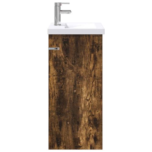 Комплект мебели за баня Опушен дъб 61 x 40 x 84,5 см
