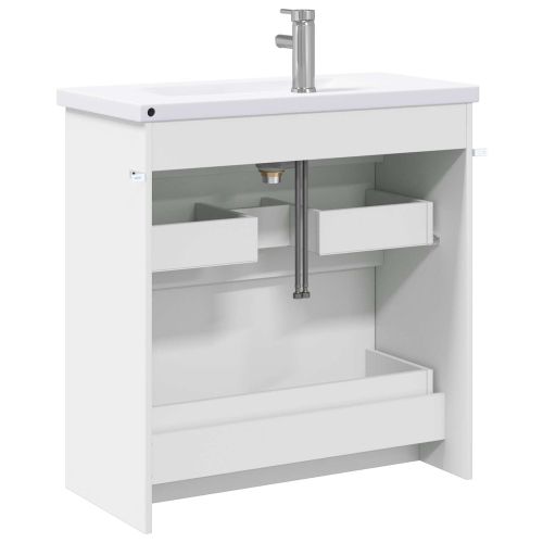 Комплект мебели за баня Бяло 81 x 40 x 84,5 см