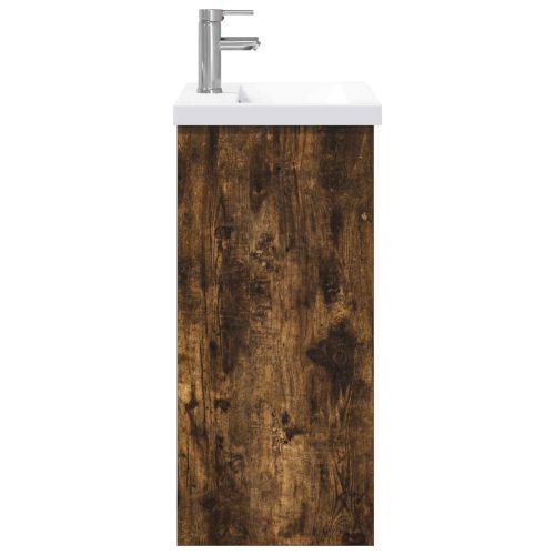Комплект мебели за баня Опушен дъб 81 x 40 x 84,5 см
