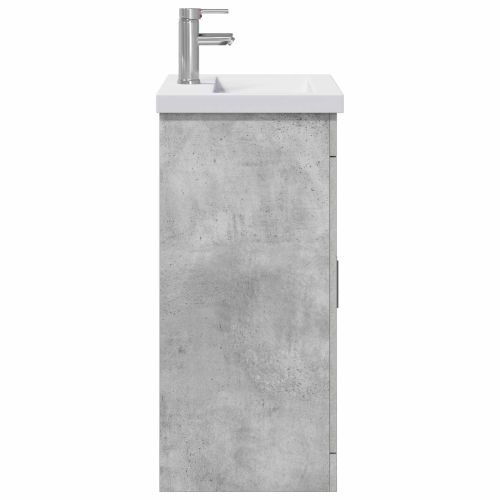 Комплект мебели за баня Бетонно сиво 61 x 40 x 84,5 см