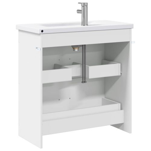 Комплект мебели за баня Бяло 81 x 40 x 84,5 см