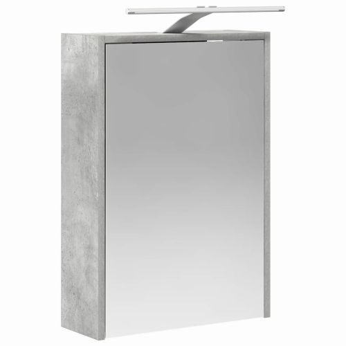 Комплект мебели за баня 5 pcs Бетонно сиво