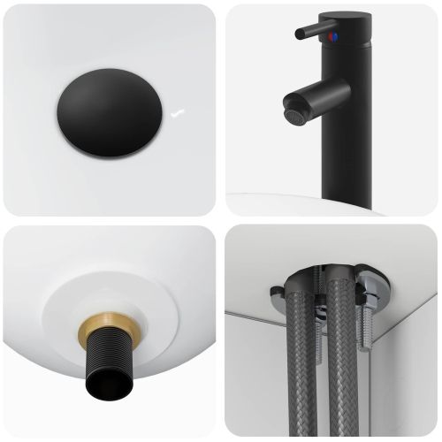 Комплект шкафове за баня 5 pcs Бяло 43 x 16 x 62,5 см