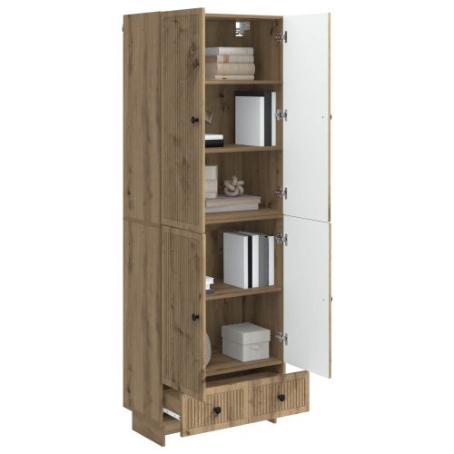 Комплект шкафове 2 pcs Дъб артизан 66 х 34,5 х 95 см