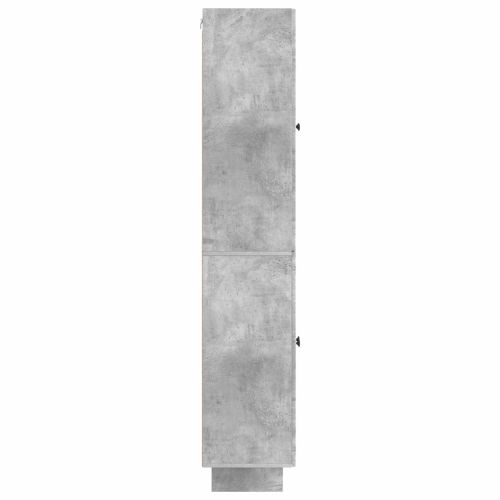 Комплект шкафове 2 pcs Бетонно сиво 66 x 34,5 x 90 см