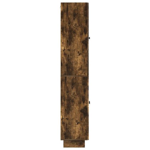 Комплект шкафове 2 pcs Опушен дъб 66 x 34,5 x 90 см