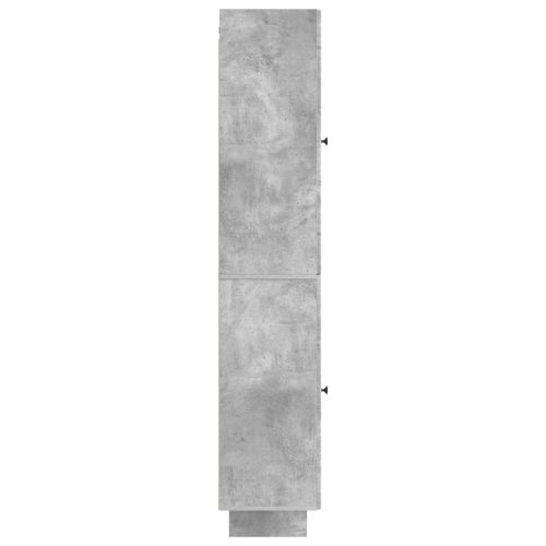 Комплект шкафове 2 pcs Бетонно сиво 34,5 x 33 x 90 см